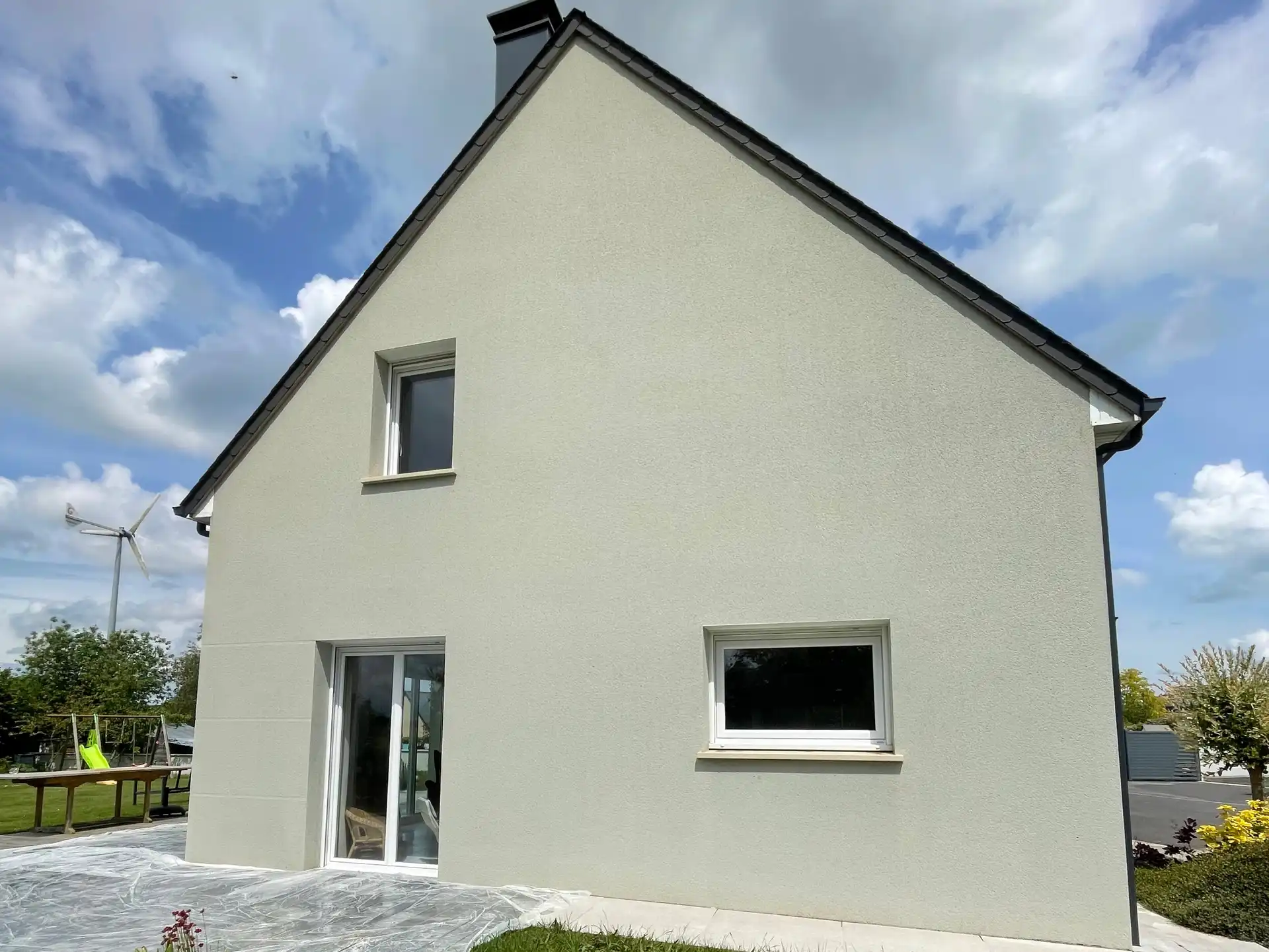 Après Nettoyage de façade