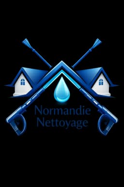 Logo Normandie Nettoyage - Expert nettoyage façade, toiture et pavés dans le Calvados